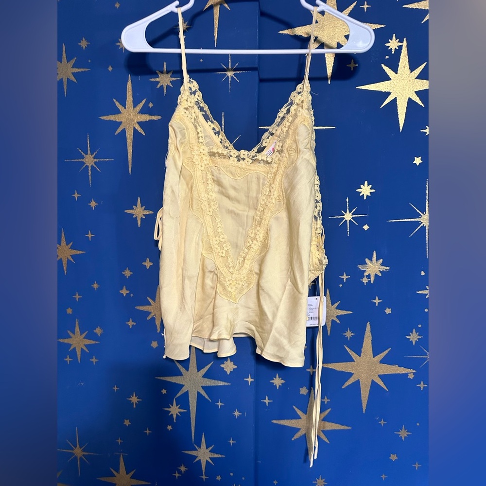 NWT Intimately Free People Someone Like You Camisole in Yellow XL - Picture 3 of 8